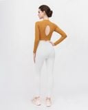  Quần Tập Yoga Gym Luxury Hibi Sports QD313 Kiểu Trơn, Lưng Cao Tôn Dáng, Chất Vải Cao Cấp Hi Fabric 