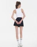  Áo Croptop Tập Yoga Gym Hibi Sports CR830, Kiểu Ba Lỗ Phối Chéo, Kèm Mút Ngực 