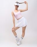  Váy thể thao Hibi Sports SK005, Kiểu xếp ly 2 tà phối chéo, chất vải xi cao cấp 