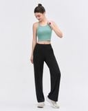  Áo croptop tập Yoga Gym Hibi Sports CR835, kiểu ba lỗ 2 dây vải thun gân, kèm mút ngực 