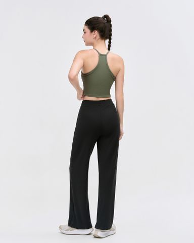  Áo croptop tập Yoga Gym Hibi Sports CR835, kiểu ba lỗ 2 dây vải thun gân, kèm mút ngực 