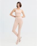  Quần dài tập Yoga Gym Hibi Sports QD325 kiểu trơn phối đường nâng mông, chất vải cao cấp Hi Fabric 