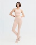  Áo croptop tập Yoga Gym Hibi Sports CR835, kiểu ba lỗ 2 dây vải thun gân, kèm mút ngực 