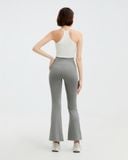  Quần ống loe tập Yoga Gym Hibi Sports QD324 kiểu trơn phối đường nâng mông, chất vải cao cấp Lu Fabric 