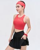  Áo croptop tập Yoga Gym Hibi Sports CR836, kiểu ba lỗ khoét tim lưng, kèm mút ngực 
