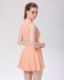  Váy Pickleball liền thân Hibi Sports D102 Kiểu dây kéo dáng xòe, kèm quần shorts và mút ngực phù hợp tennis, cầu lông 