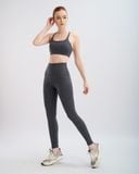  Set Đồ Tập Yoga Gym Hibi Sports H132 Kiểu Bra 4 Dây Đan, Kèm Mút Ngực 