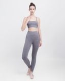  Set Đồ Tập Yoga Gym Hibi Sports H132 Kiểu Bra 4 Dây Đan, Kèm Mút Ngực 