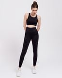  Set Đồ Tập Yoga Luxury Hibi Sports H138 - Áo Bra Khoét Lưng Tam Giác - Kèm Mút Ngực 