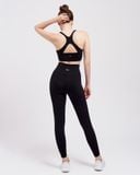  Set Đồ Tập Yoga Luxury Hibi Sports H138 - Áo Bra Khoét Lưng Tam Giác - Kèm Mút Ngực 