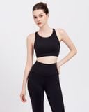  Set Đồ Tập Yoga Luxury Hibi Sports H138 - Áo Bra Khoét Lưng Tam Giác - Kèm Mút Ngực 