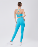  Set Đồ Tập Yoga Gym Luxury Hibi Sports H140 Đan Hai Nơ Bản To, Kèm Mút Ngực, Chất Vải Cao Cấp Lu Fabric 