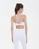  Set Đồ Tập Yoga Gym Luxury Hibi Sports H145 4 Dây Đan VX, Kèm Mút Ngực, Chất Vải Cao Cấp Hi Fabric 