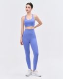  Set Đồ Tập Yoga Gym Hibi Sports H161 Kiểu 4 Dây Đan Nơ Cổ Tròn, Kèm Mút Ngực 