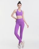  Set Đồ Tập Yoga Gym Hibi Sports H161 Kiểu 4 Dây Đan Nơ Cổ Tròn, Kèm Mút Ngực 