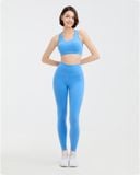  Set Đồ Tập Yoga Gym Hibi Sports H165 Kiểu Áo Ba Lỗ Cách Điệu 2 Dây Chữ V, Kèm Mút Ngực 