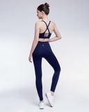  Set Đồ Tập Yoga Gym Luxury Hibi Sports H169 Áo 2 Dây Đan Ngang, Kèm Mút Ngực, Chất Vải Cao Cấp Lu Fabric 