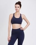  Set Đồ Tập Yoga Gym Hibi Sports H170 Kiểu Quần Lửng Đan Dây Lưng Cao, Áo Kèm Mút Ngực 