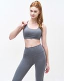  Set đồ tập Yoga Gym Hibi Sports H171 kiểu 4 dây đan phối khoen, kèm mút ngực 