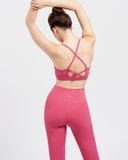  Set đồ tập Yoga Gym Hibi Sports H172 Kiểu 2 dây đan nơ, kèm mút ngực 
