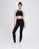  Set Đồ Tập Yoga Gym Hibi Sports H173 Kiểu Cổ Yếm Phối Khoen, Kèm Mút Ngực 