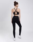  Set Đồ Tập Yoga Gym Hibi Sports H173 Kiểu Cổ Yếm Phối Khoen, Kèm Mút Ngực 