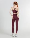  Set Đồ Tập Yoga Gym Hibi Sports H180 Kiểu 2 Dây Ba Lỗ Cổ Tim, Kèm Mút Ngực 