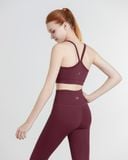  Set Đồ Tập Yoga Gym Hibi Sports H180 Kiểu 2 Dây Ba Lỗ Cổ Tim, Kèm Mút Ngực 