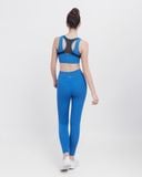  Set Đồ Tập Yoga Gym Hibi Sports H181 Kiểu Ba Lỗ Phối Lưới, Kèm Mút Ngực 
