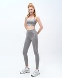  Set đồ tập Yoga Gym Luxury Hibi Sports H182 6 dây, Viền trắng 