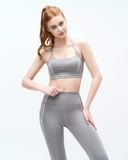  Set đồ tập Yoga Gym Luxury Hibi Sports H182 6 dây, Viền trắng 