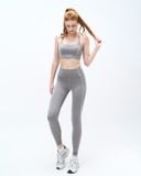  Set đồ tập Yoga Gym Luxury Hibi Sports H182 6 dây, Viền trắng 