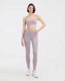  Set đồ tập Yoga Gym Luxury Hibi Sports H182 6 dây, Viền trắng 