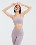  Set đồ tập Yoga Gym Luxury Hibi Sports H182 6 dây, Viền trắng 