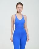  Bộ tập Yoga Gym Jumpsuit Hibi Sports J605 kiểu dây đan chéo, kèm mút ngực, chất vải cao cấp Lu Fabric 