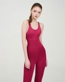  Bộ tập Yoga Gym Jumpsuit Hibi Sports J605 kiểu dây đan chéo, kèm mút ngực, chất vải cao cấp Lu Fabric 