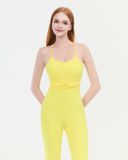  Bộ tập Yoga Gym Jumpsuit Hibi Sports J606 kiểu phối nơ lưng, kèm mút ngực, chất vải cao cấp Lu Fabric 
