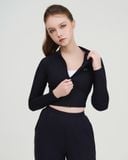  Áo khoác thể thao nữ Hibi Sports JA102, Kiểu ôm dáng 