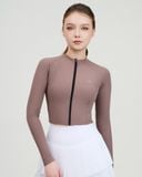  Áo khoác thể thao nữ Hibi Sports JA102, Kiểu ôm dáng 
