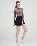  Áo khoác thể thao nữ Hibi Sports JA102, Kiểu ôm dáng 