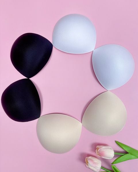  Mút Bán Nguyệt Cho Áo Tập Yoga Gym Hibi Sports MUT012 - 1 Cặp 