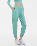  Quần Jogger Tập Yoga Gym Hibi Sports QD318, Kiểu Jogger Có Dây Rút Tro 