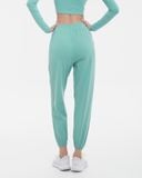  Quần Jogger Tập Yoga Gym Hibi Sports QD318, Kiểu Jogger Có Dây Rút Tro 