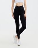  Quần dài tập Yoga Gym Hibi Sports QD325 kiểu trơn phối đường nâng mông, chất vải cao cấp Hi Fabric 