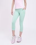  Quần Lửng Tập Yoga Gym Luxury Hibi Sports QL406 Kiểu Lưng Cao Có Túi 