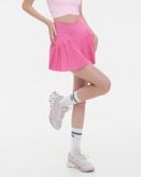  Váy Thể Thao Hibi Sports SK004, Kiểu Lưng Chéo Xếp Ly, Chất Vải Xi x Lu Fabric Cao Cấp 