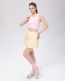  Váy Thể Thao Hibi Sports SK004, Kiểu Lưng Chéo Xếp Ly, Chất Vải Xi x Lu Fabric Cao Cấp 