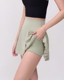  Váy thể thao Hibi Sports SK005, Kiểu xếp ly 2 tà phối chéo, chất vải xi cao cấp 