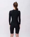  Đồ Bơi Liền Thân Hibi Sports SS004 - Kiểu Tay Dài Có Khóa Kéo, Kèm Mút 
