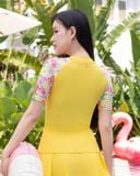 Áo bơi nữ Hibi Sports SS007 - Kiểu tay ngắn, kèm mút 